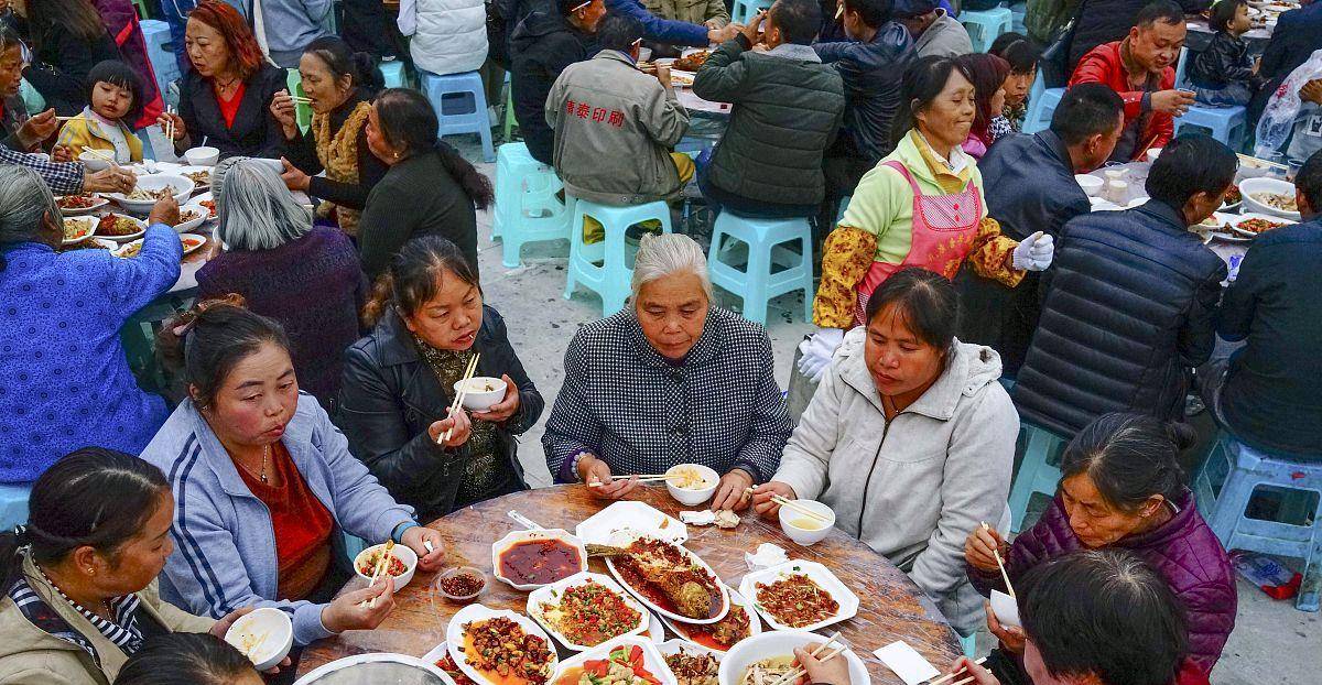 贵州乡下酒席图片图片