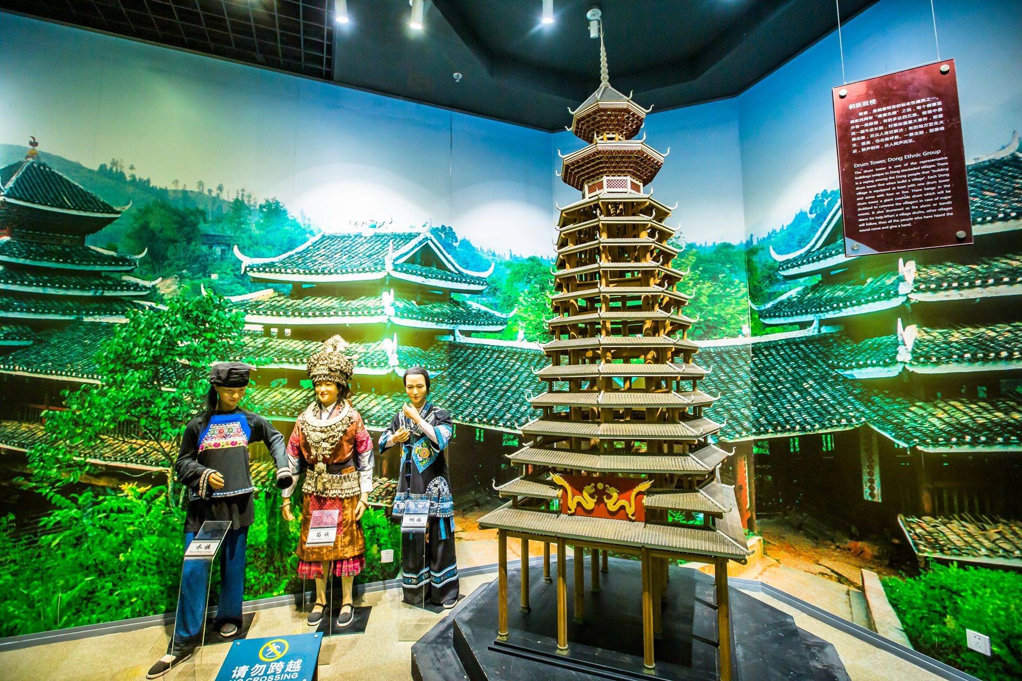 重庆中国三峡博物馆,西南民族民俗风情展,充满了奇妙和神秘_服饰_生活