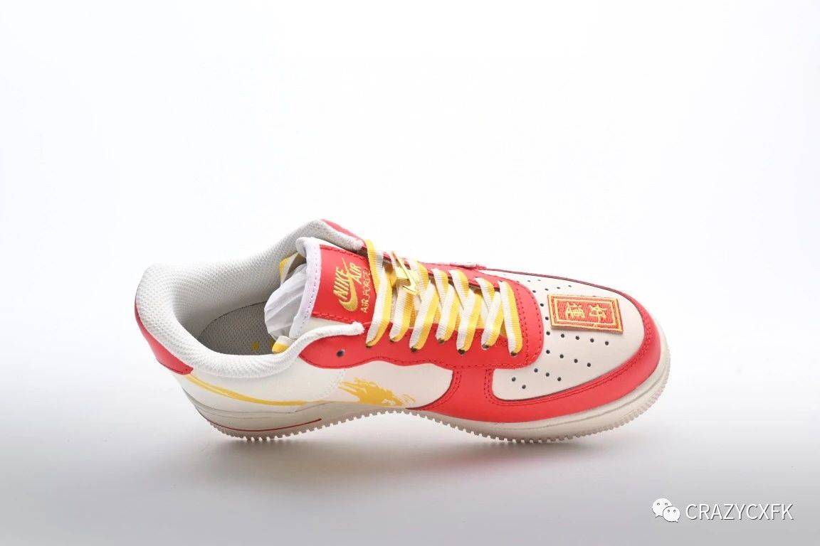 耐克空军一号 nike air force 1 chinese knot 中国结年终限定国潮风