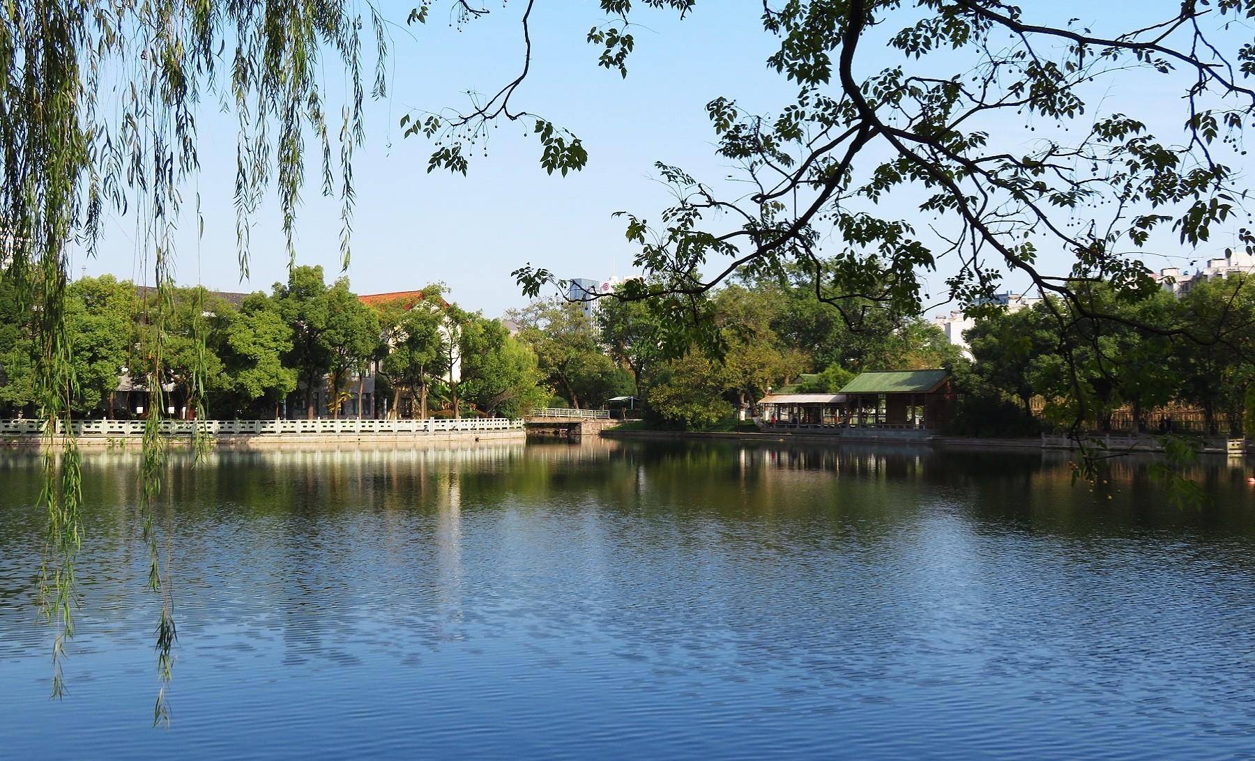 宁波原来也有西湖,每一处风景都有故事,梅花即将开放迎打卡热潮_月湖