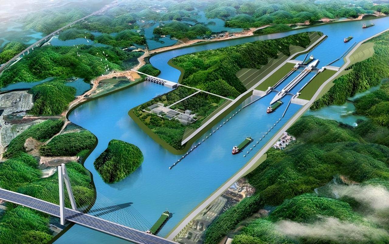 广西平陆运河钦州段图片