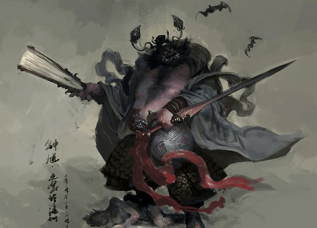 驱魔真君钟馗狂斩十八层地狱群鬼王,害安史之乱人间如地狱 .