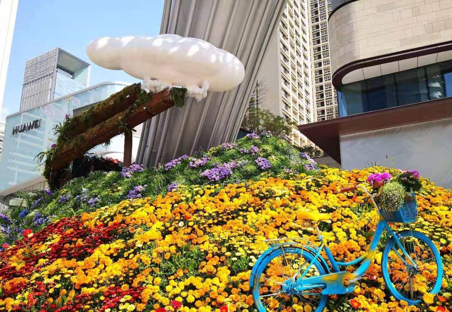 深圳这条时尚的广场,是有名的"富豪村"后花园,游客:真有钱_市民中心