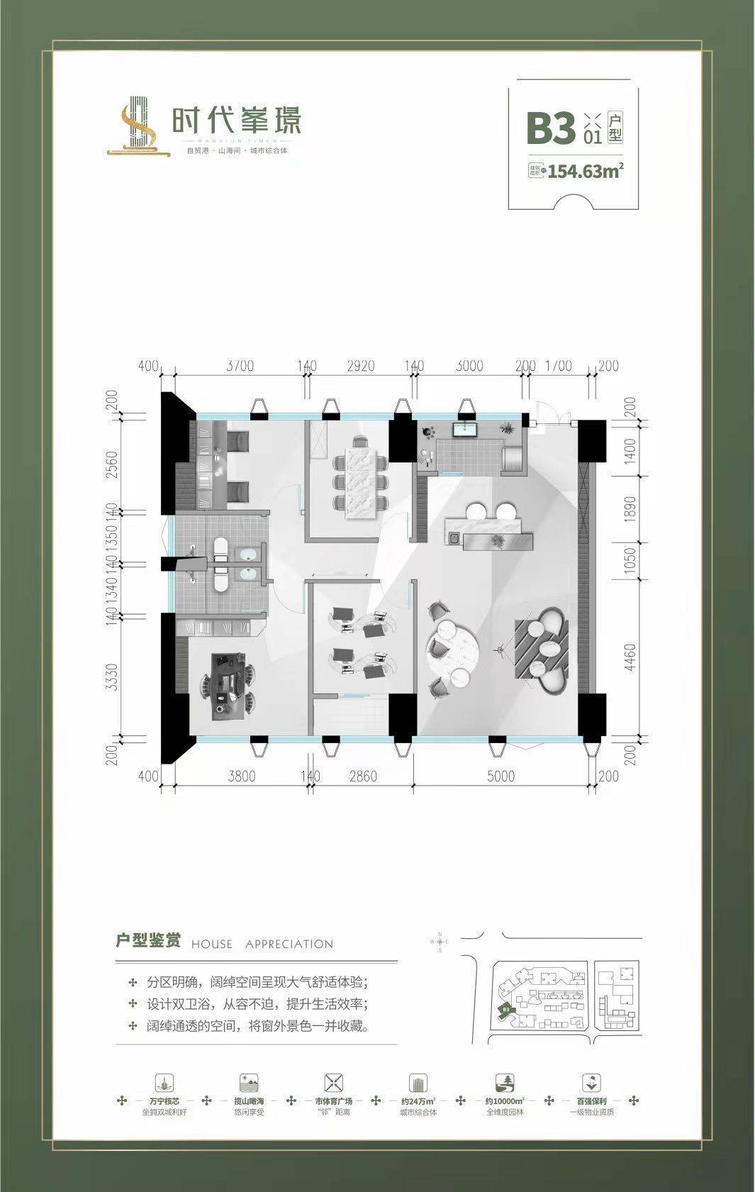 万宁时代峯璟楼盘优势全解析(图文)_户型_项目_生活