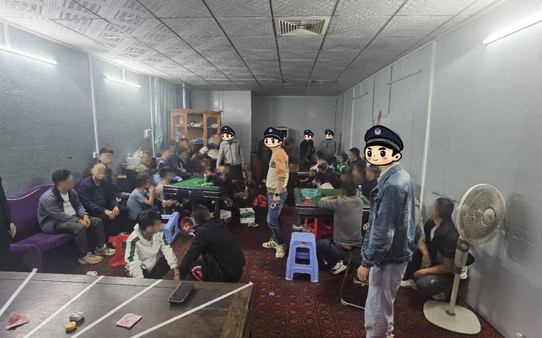 牛牛,三公,梧州藤县公安局:抓_赌场_进行_金鸡镇