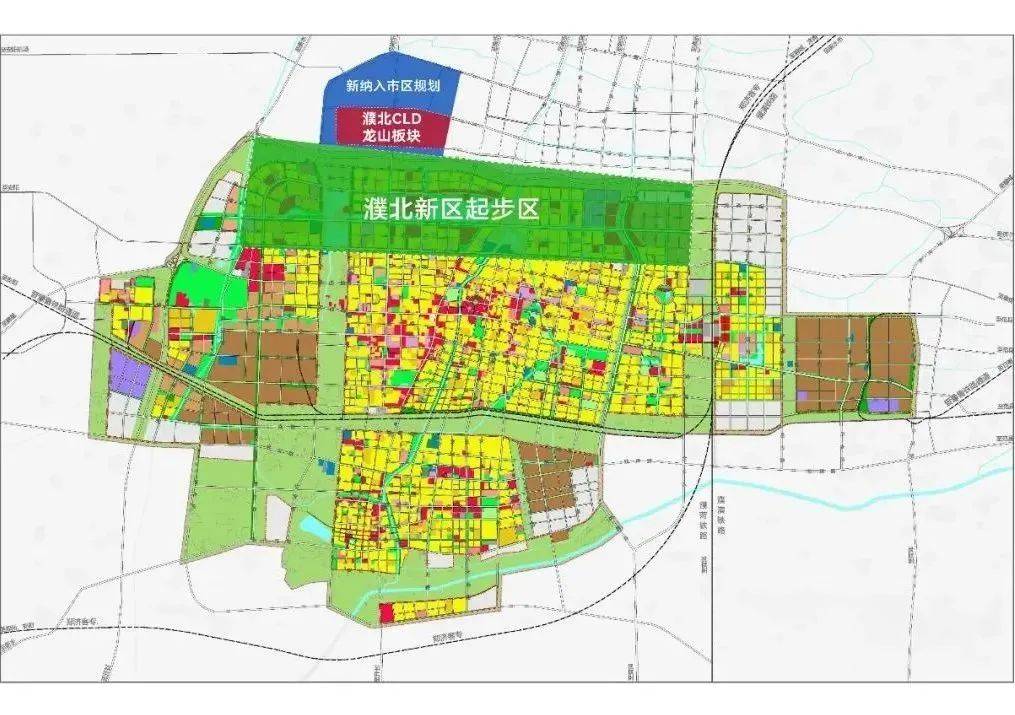 作為城市的政 治,文化中芯,政府大力推進濮北新區的開發力度,使得濮