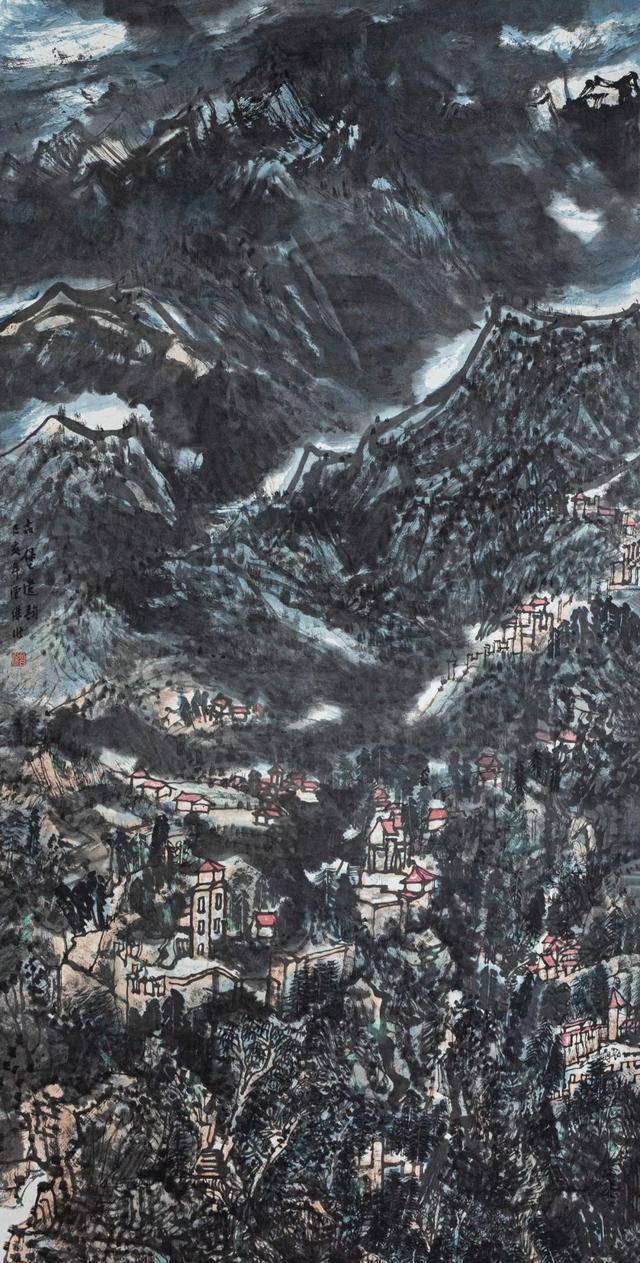 《中西交流丝路画韵——中外画家作品交流展》(二)_cm_中国_刘栋