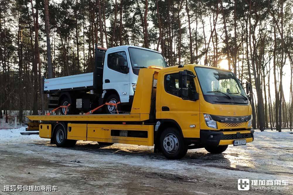 实拍新一代三菱扶桑canter 9c18告诉你_搜狐汽车_搜狐网
