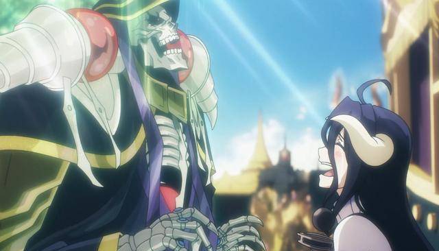 overlord第四季3话:骨王与雅儿贝德硬核发糖菲利普