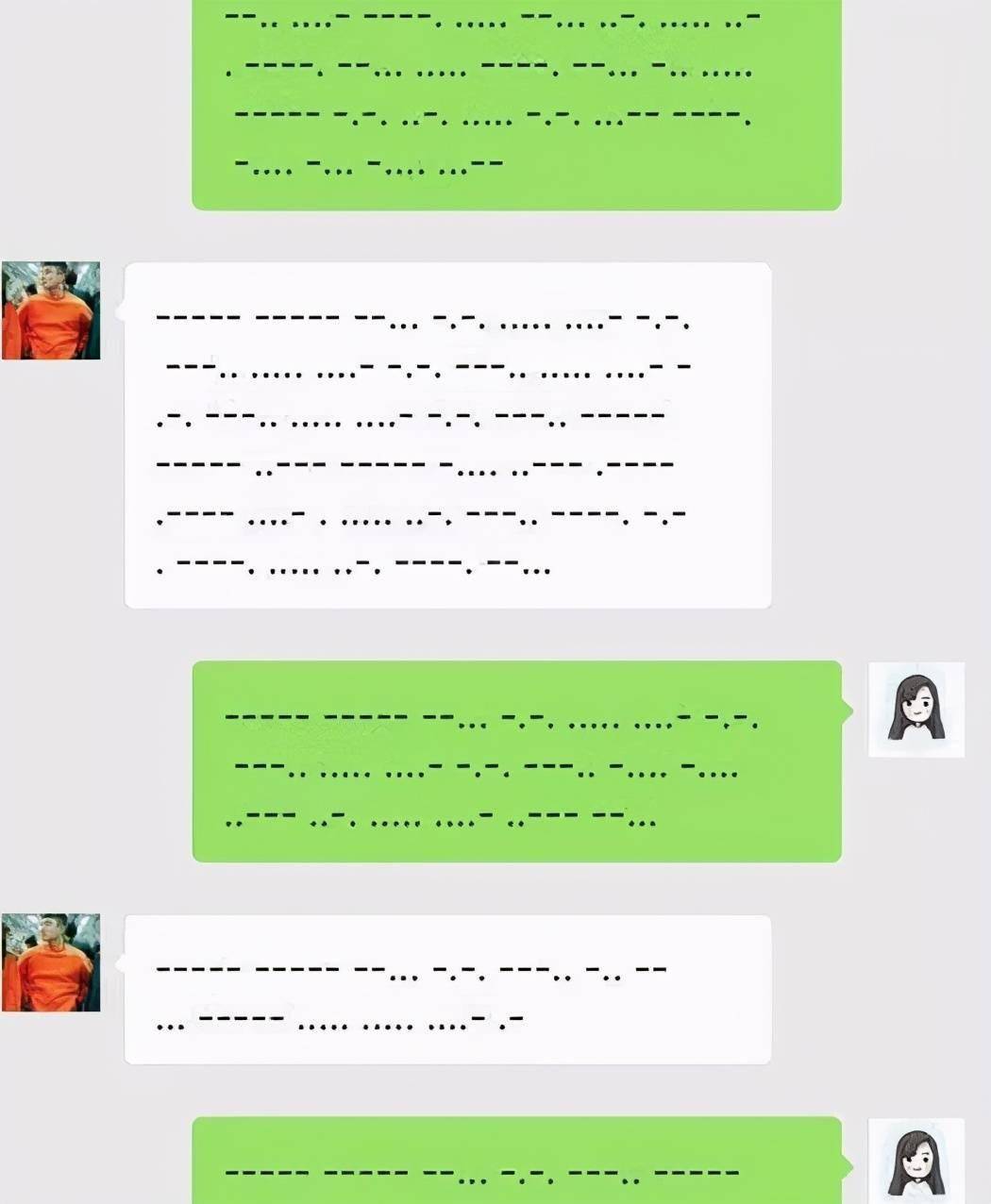 小学生"摩斯密码字体"火了,如同火星文字,老师都感到头疼_网络_方式