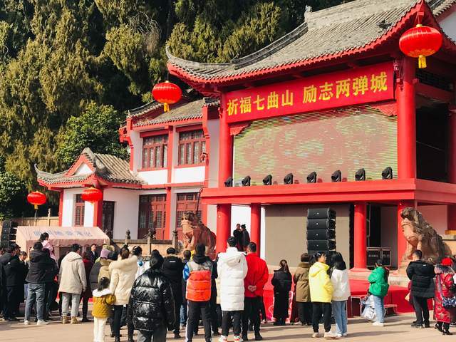 新春走基層 | 四川梓潼:文昌祖庭耀靈光 新春祈福聚大廟_遊客_景區