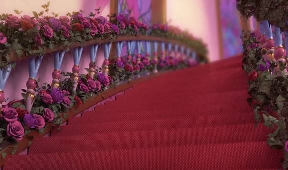 花蕾堡内部太漂亮了,比冰晶宫还要奢华,不愧是最美丽的宫殿_地方_叶