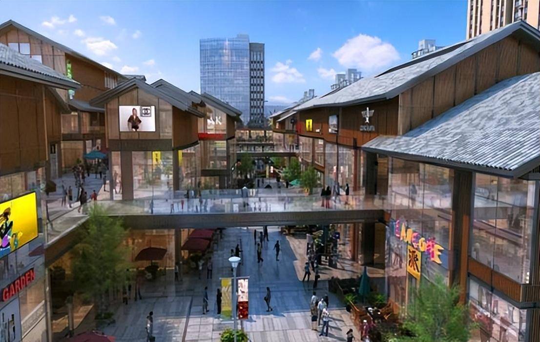 双首层在商业街区中的应用_设计_项目_地势