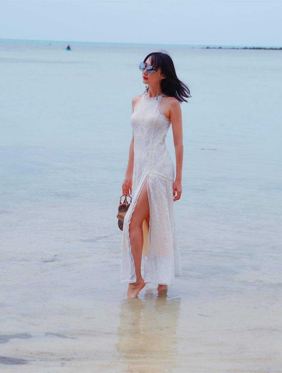 翟煦飞携家人出游!