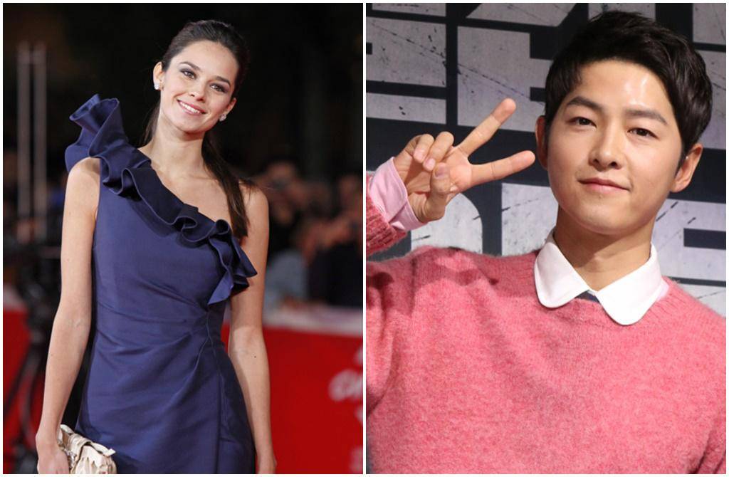 宋仲基妻子katy孕肚照公开:宋仲基细心呵护,夫妻甜蜜拥抱在一起