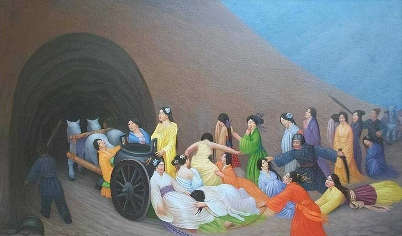 这听起来似乎比一开始的殉葬制度人性化,但事实是这样吗?