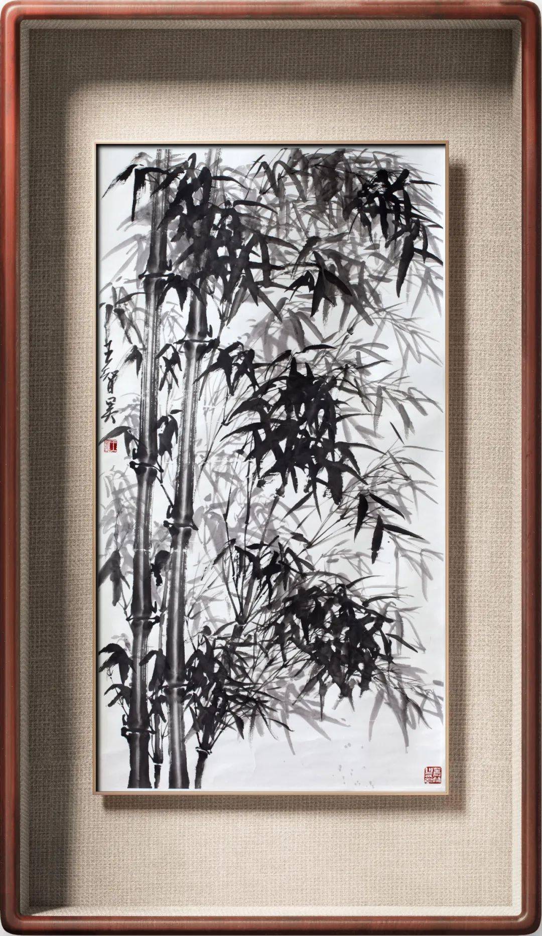 2023年度百位影响力艺术巅峰人物-王智昊_墨竹_书画_中国画