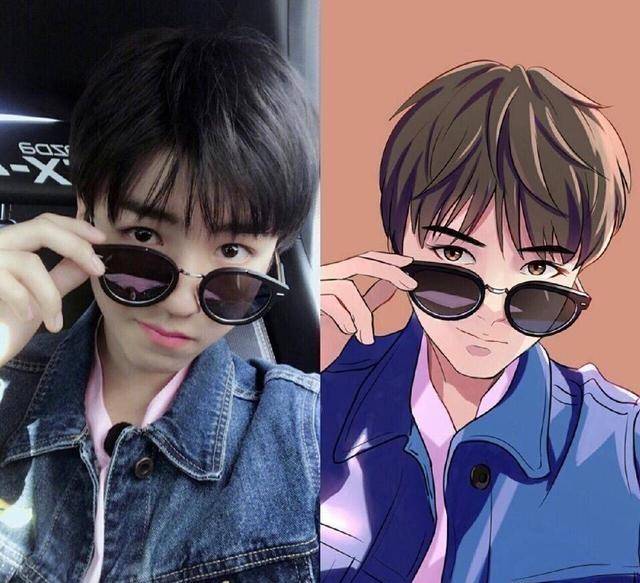 三次元里7位著名的"撕漫男",肖战王一博上榜,黄子韬最惊艳_鹿晗