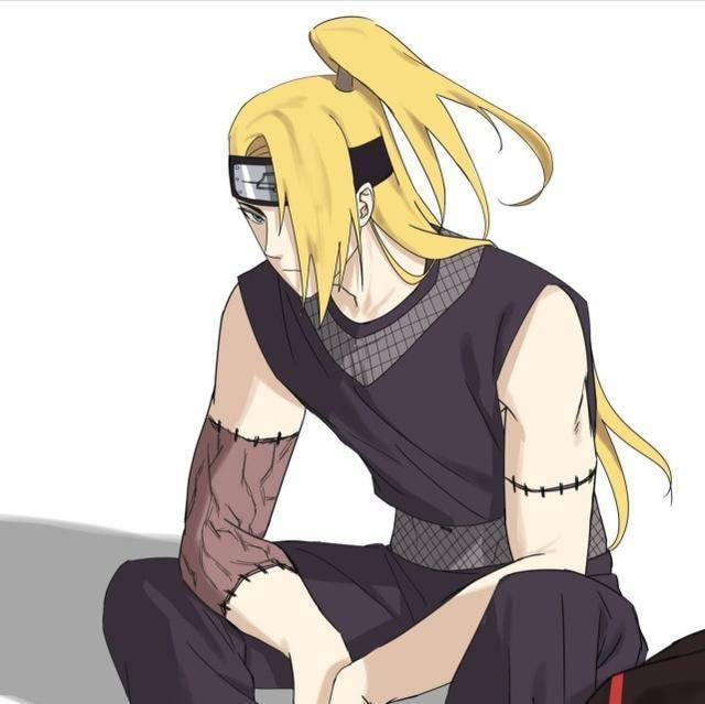 画师笔下的火影忍者,鸣人看起来像个恶霸,赤砂之蝎帅出新高度_迪达拉