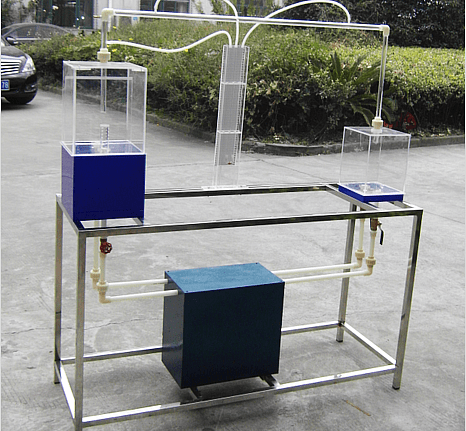 虹吸演示实验装置,虹吸演示实验设备,虹吸演示实验台_虹吸管_水箱