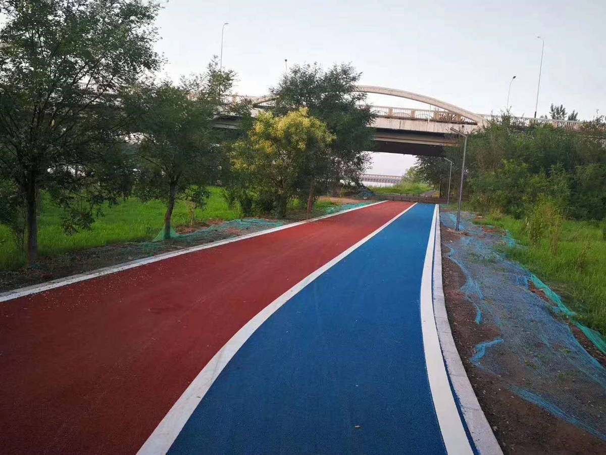 彩色沥青路面系统分类及应用范围_作业_道路_警示