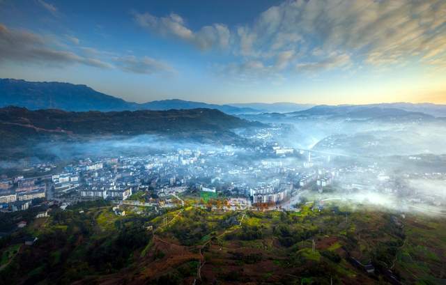 綦江:立春过后|东溪古镇尽显静谧之美_历史_版画_小桥流水