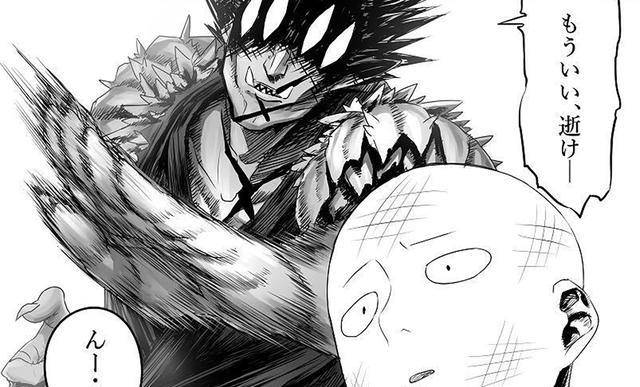 《一拳超人》大神还原埼玉vs豪杰,埼玉被打飞,表现比大蛇还猛_怪人