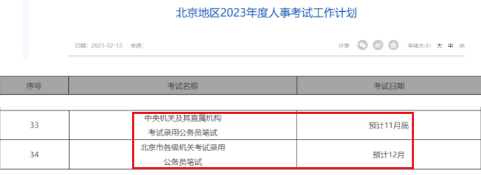 一篇读懂（国考考试时间）国考时间时间线 第2张