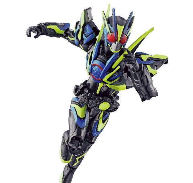 假面骑士01:rkf系列双强化形态手办赏析帅爆全场的突击模式_方面_蝗虫