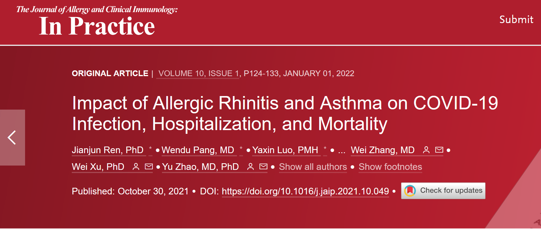 研究：过敏性鼻炎，食物过敏或能预防新冠感染？专家回应