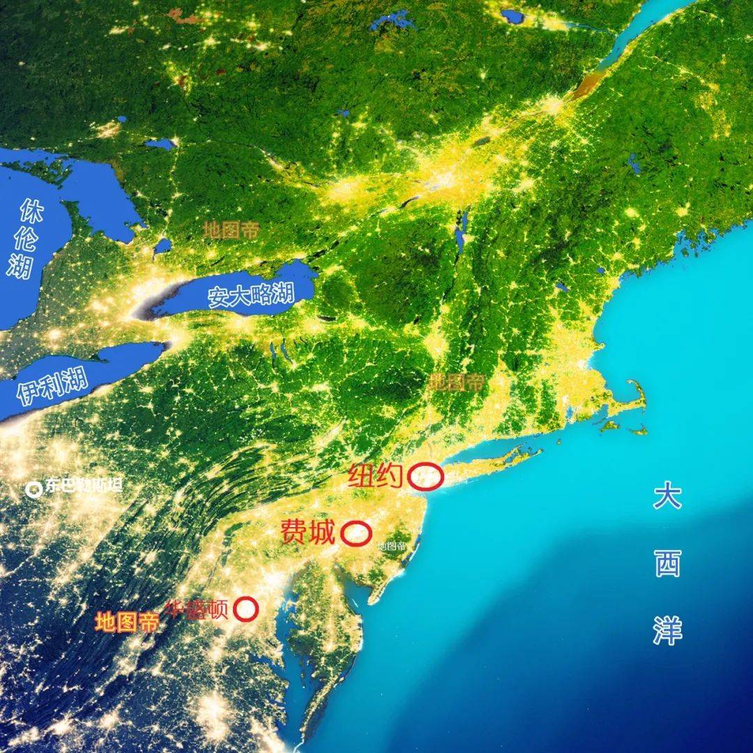 看地图一目了然_华盛顿_特区_面积