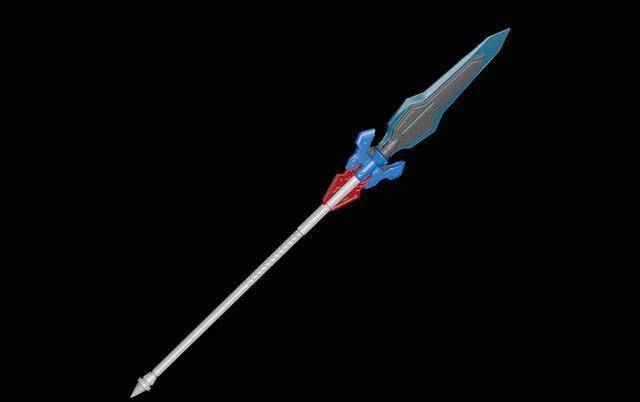 只有一个奥特长矛,没有其他的额外配件,看来机动赛罗的设定还不完善