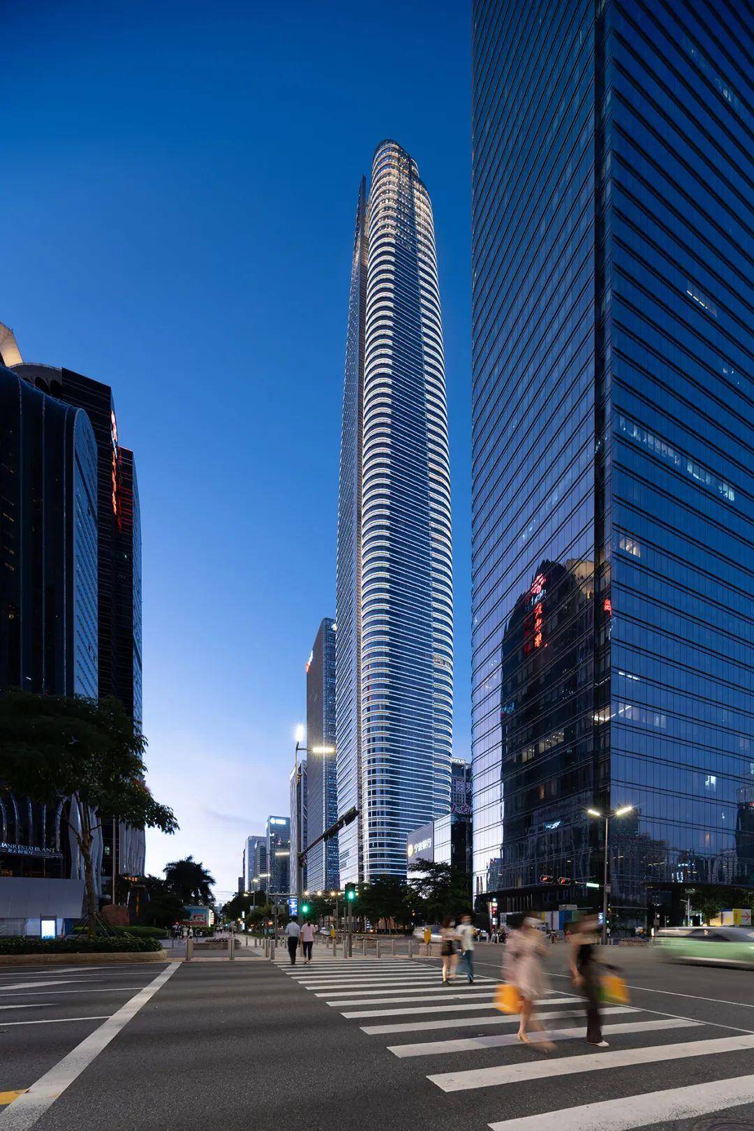 kpf新作:深圳福田"双龙布局"东侧最高点——大百汇广场