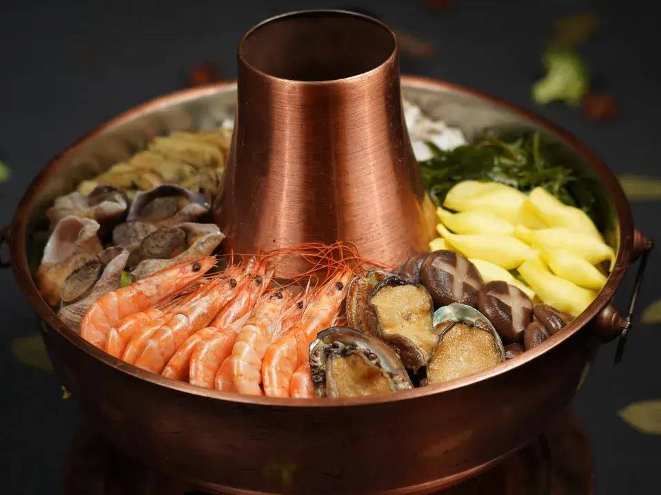 广式叉烧肉丨招财进宝捞汁季节时蔬丨恭贺新春特色菜养生全家福暖锅广