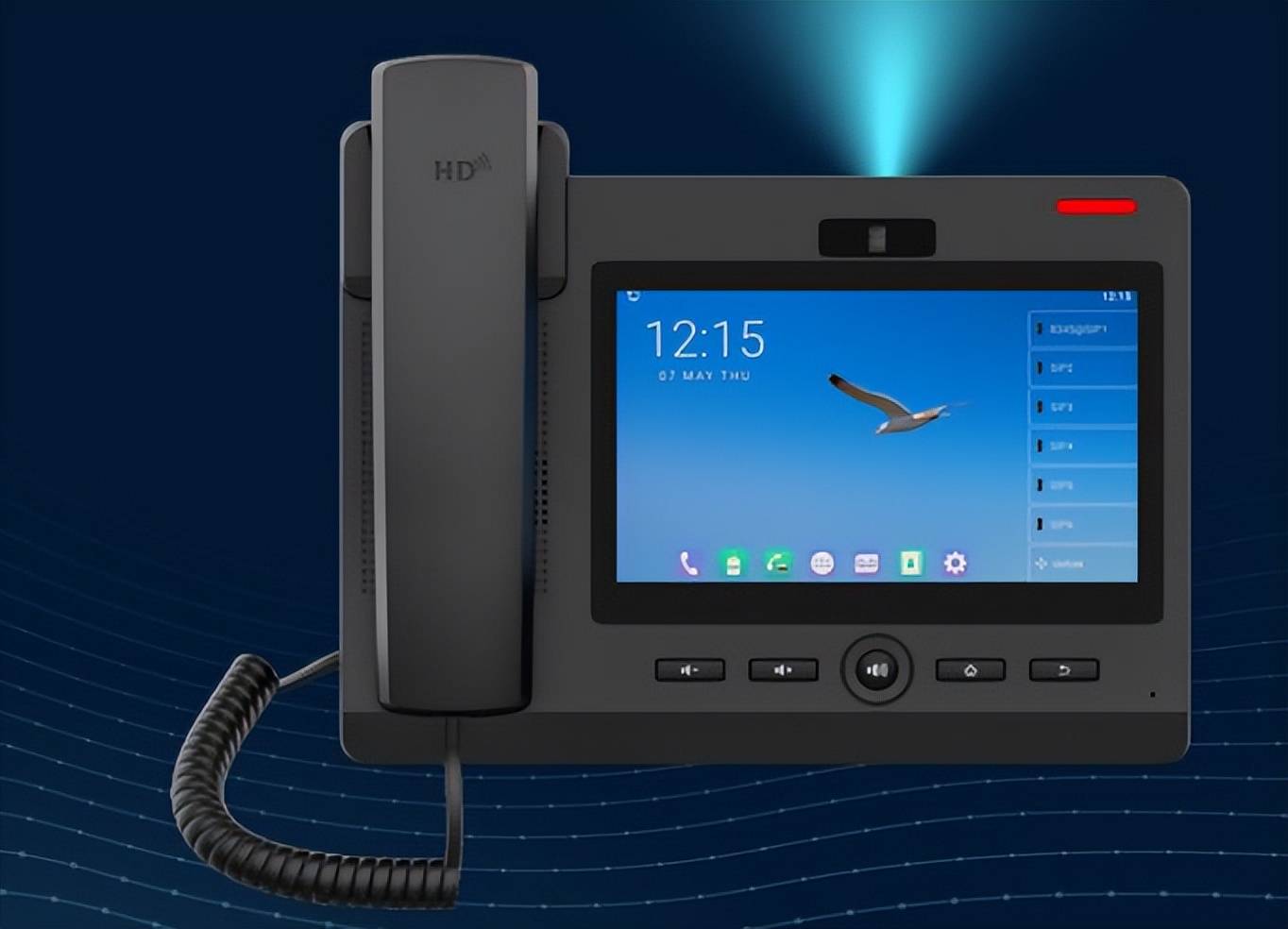 智能ip可视话机厂家_视频_高清_支持