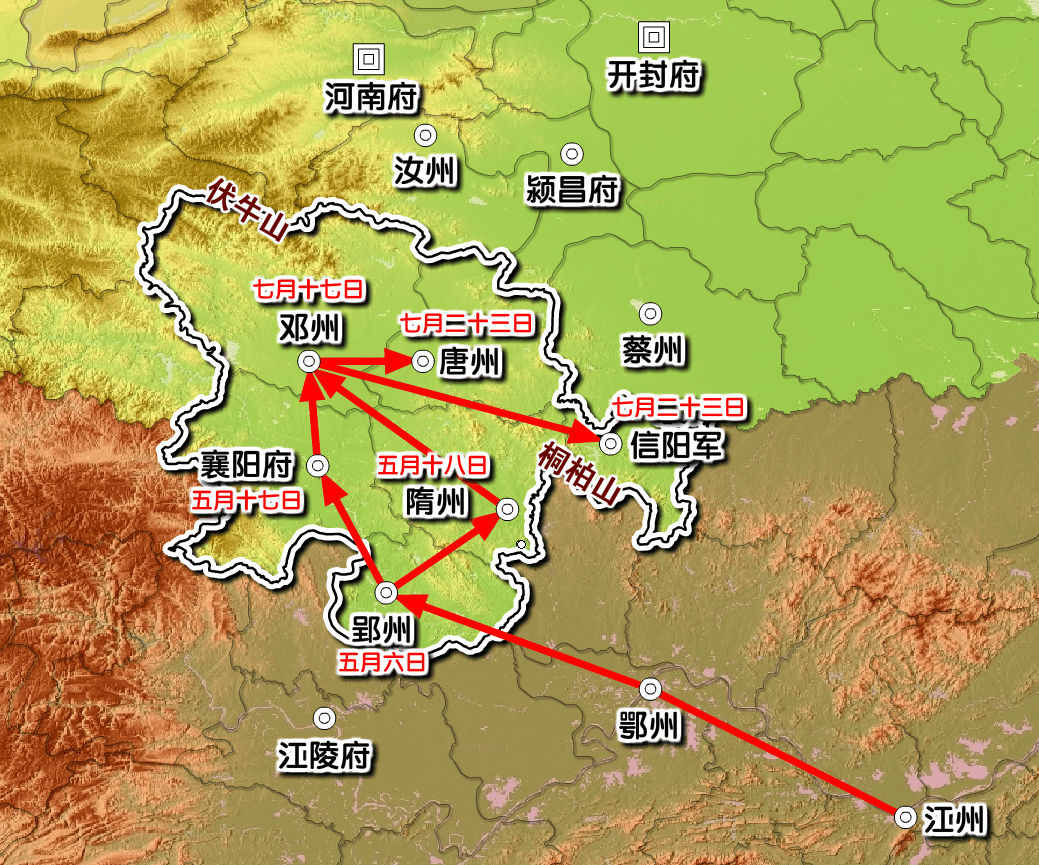 《满江红》岳飞的四次北伐(上)