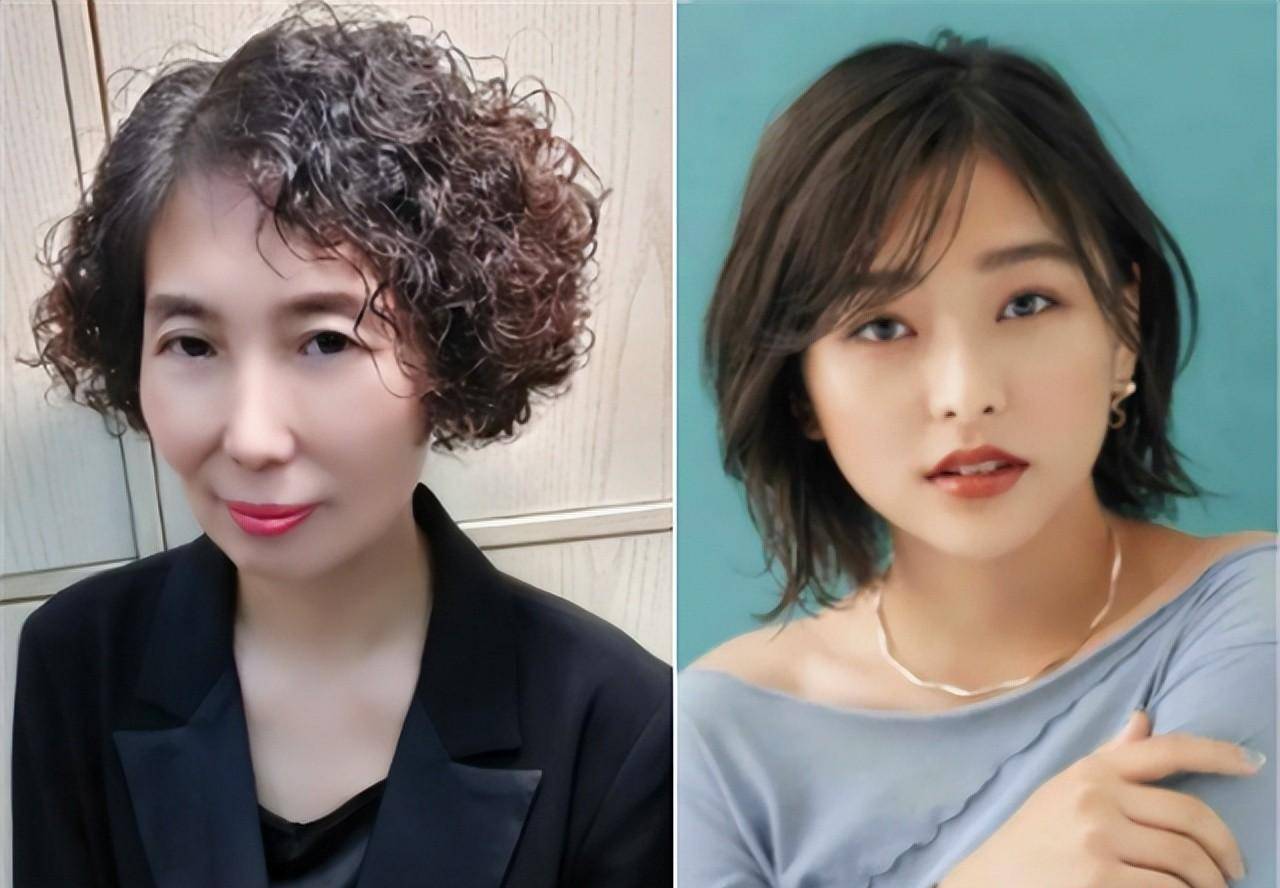 推荐这3种"齐耳卷",既洋气又减龄_卷发_脸型_短发