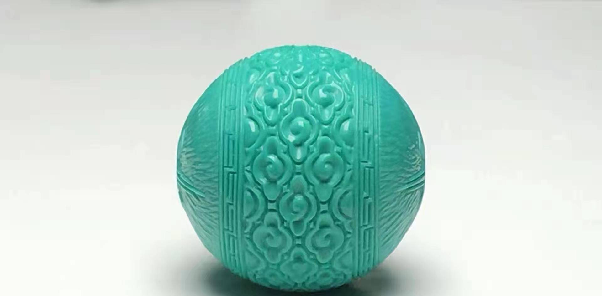 绿松石珠子纹饰解读,一场穿越千年的文化传承_博古_传统_吉祥