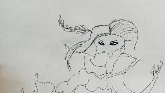 灵魂画手的画,他们的画直击心灵,被称作"灵魂画派"!_少年_网友_游戏
