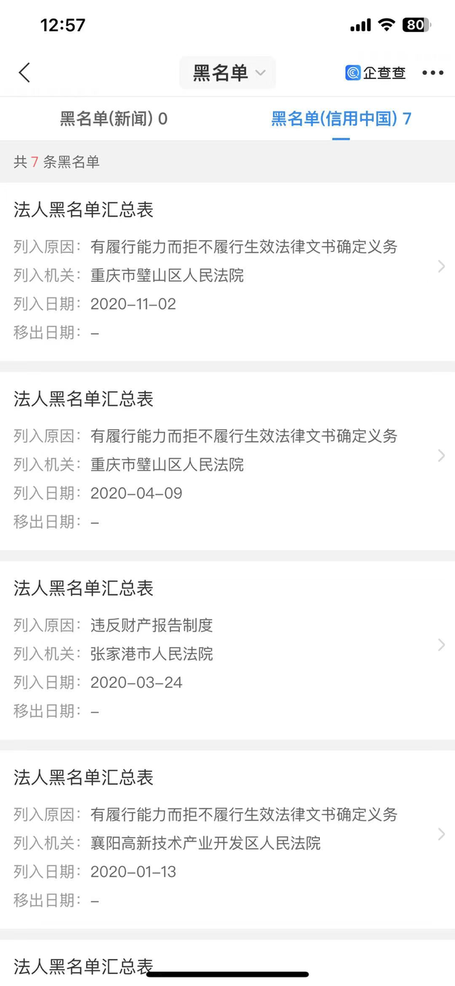 怎么可以错过（企查查被执行人和开庭公告信息可以清除吗？怎么操作） 第8张