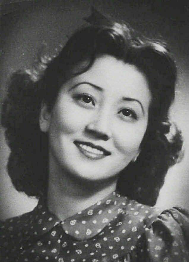 钱学森的夫人蒋英钱学森夫人年轻时的老照片.