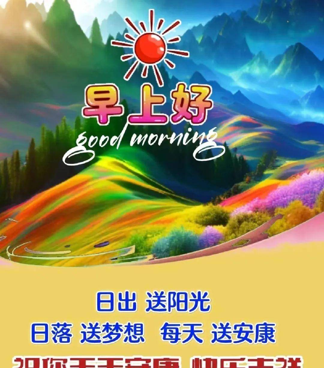 1月13日星期五早上好圖片漂亮祝福,週五早安圖片帶問候祝福語_人生