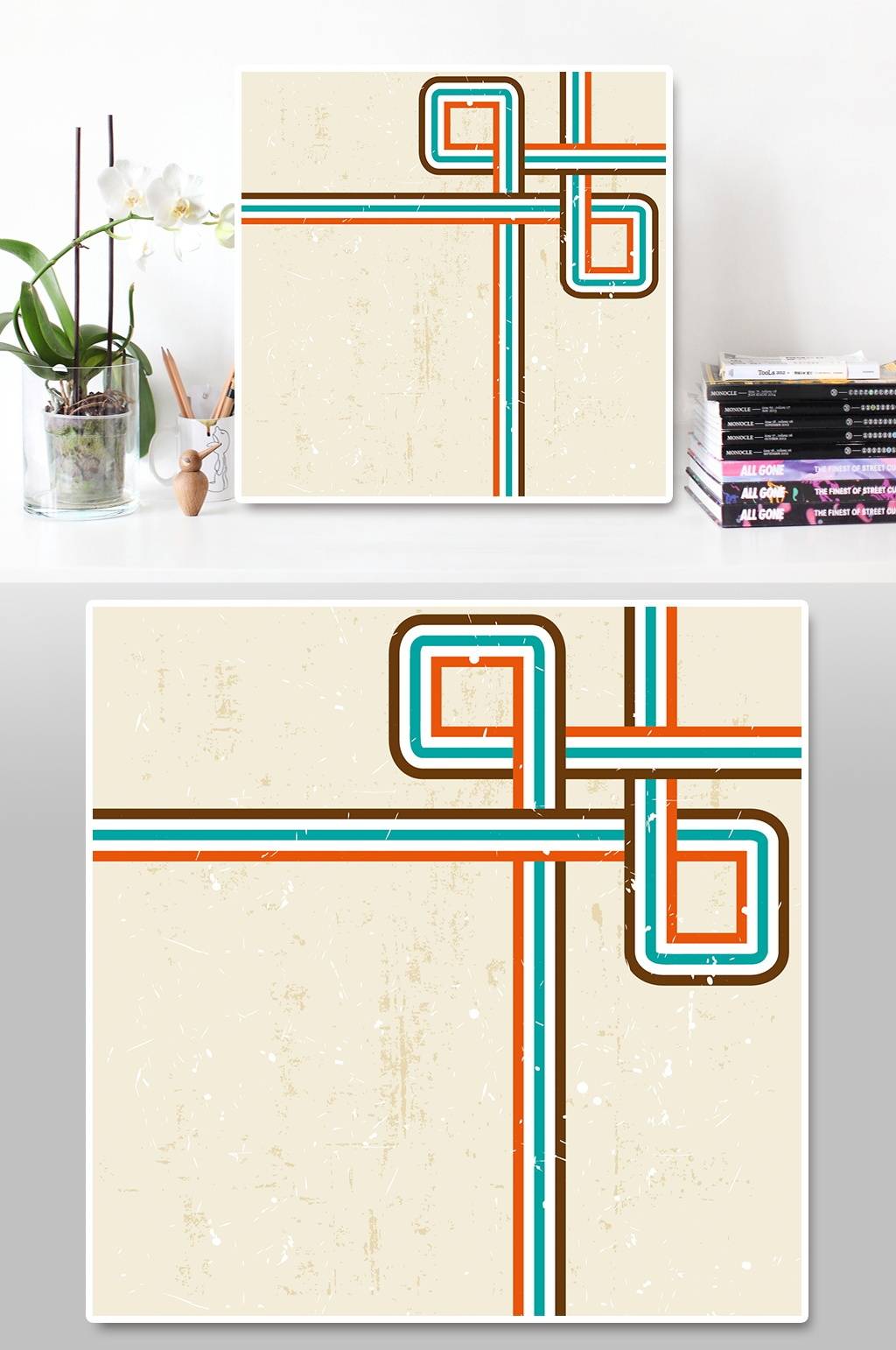 展板平面设计海报图片素材模板分享_编号_背景_线条