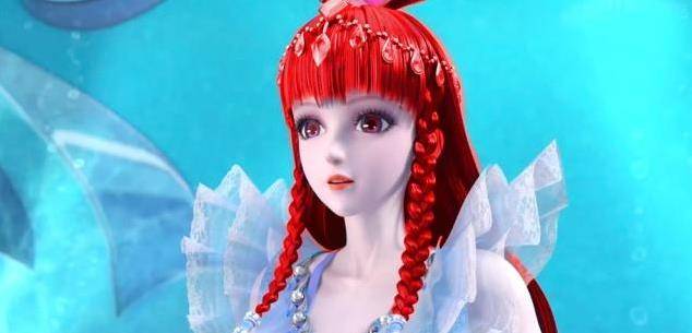 叶罗丽:仙子们换上红色头发,冰公主化身地狱女王,王默颜值最漂亮