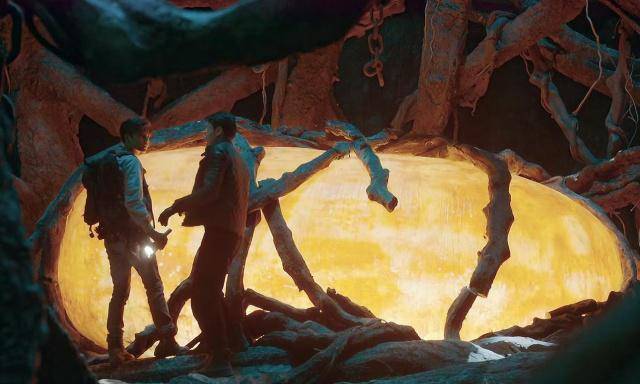 《秦岭神树》剧情丰硕紧凑，就是两个小伙子扯扯拉拉的，成何体统