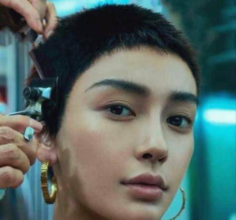 当女明星遇到寸头:杨颖帅翻,迪丽热巴a爆,看到她:流口水_王菲_女生