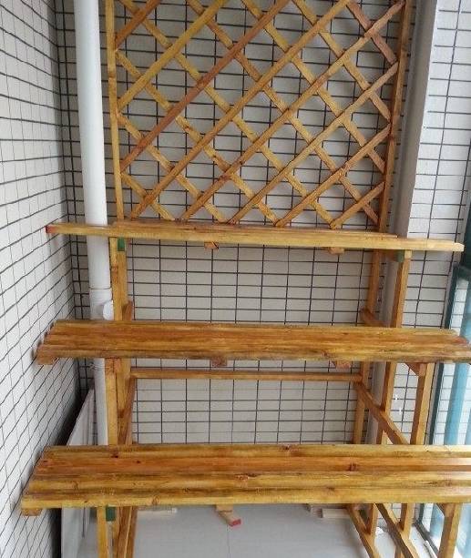 花了五天时间,终于把两个"花架"做好了!_网格_效果_尺寸