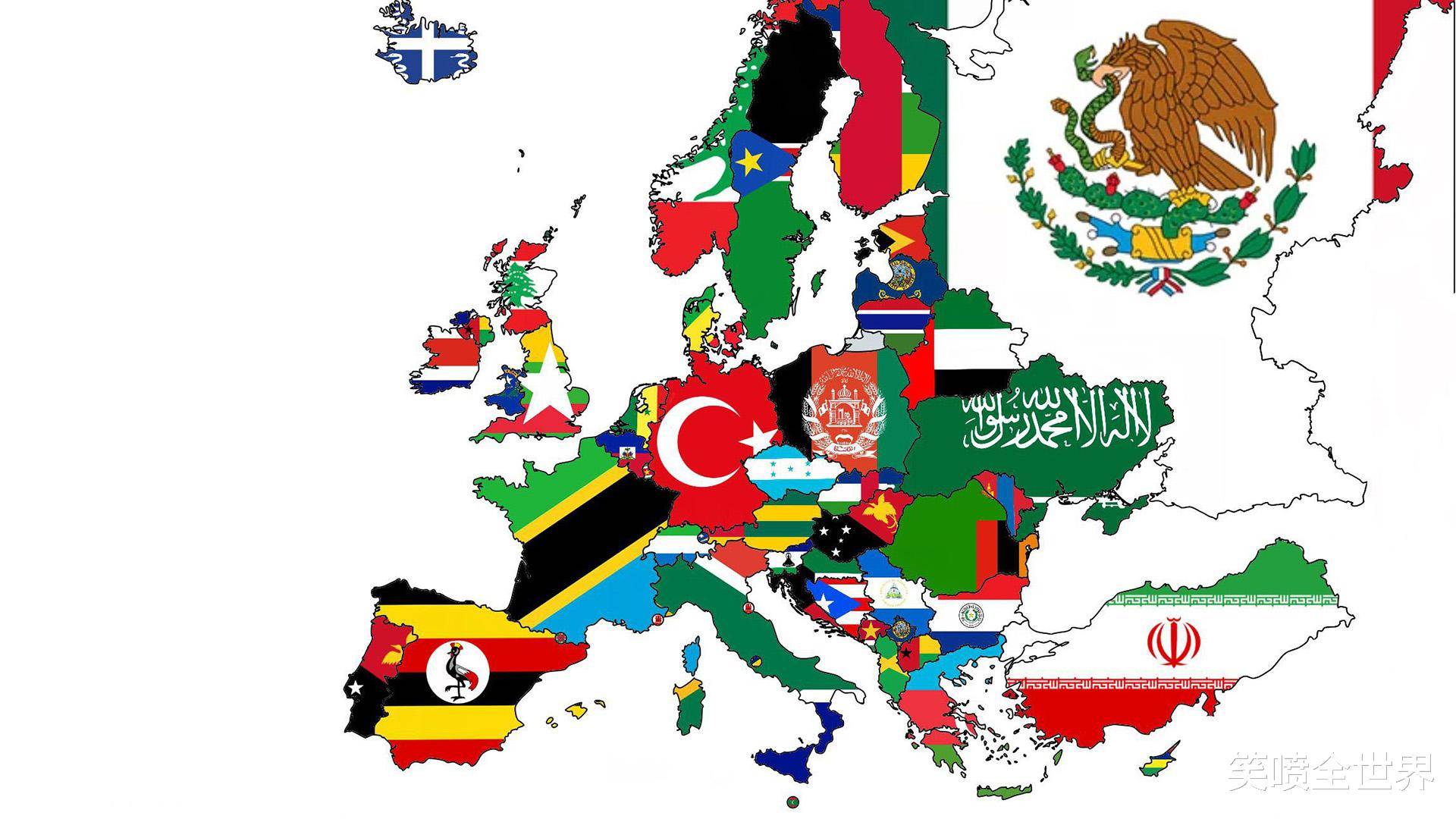 奇趣地图数据:埃及人大部分都生活在尼罗河边,体毛密度和罗马帝国版图