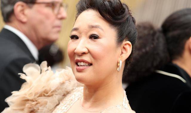 吴珊卓出席奥斯卡,穿泡泡袖开心大笑,"林永健"成撕不掉的标签