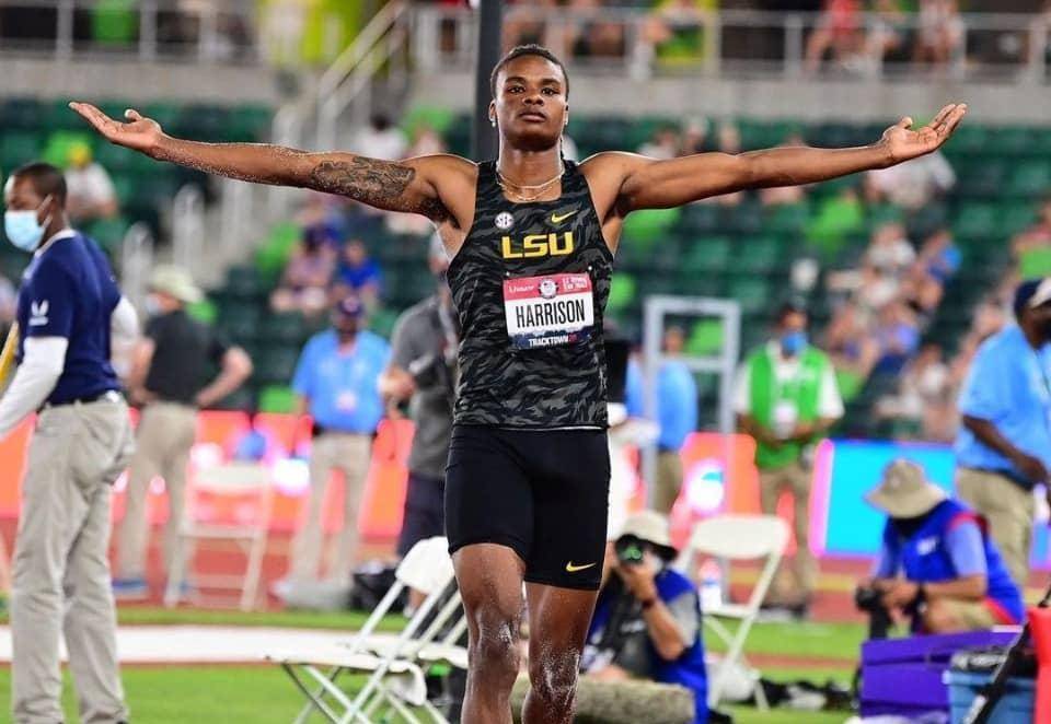 国外"青蛙王子",跳高和跳远的两栖天才,失意东京奥运会_沃恩·哈里森